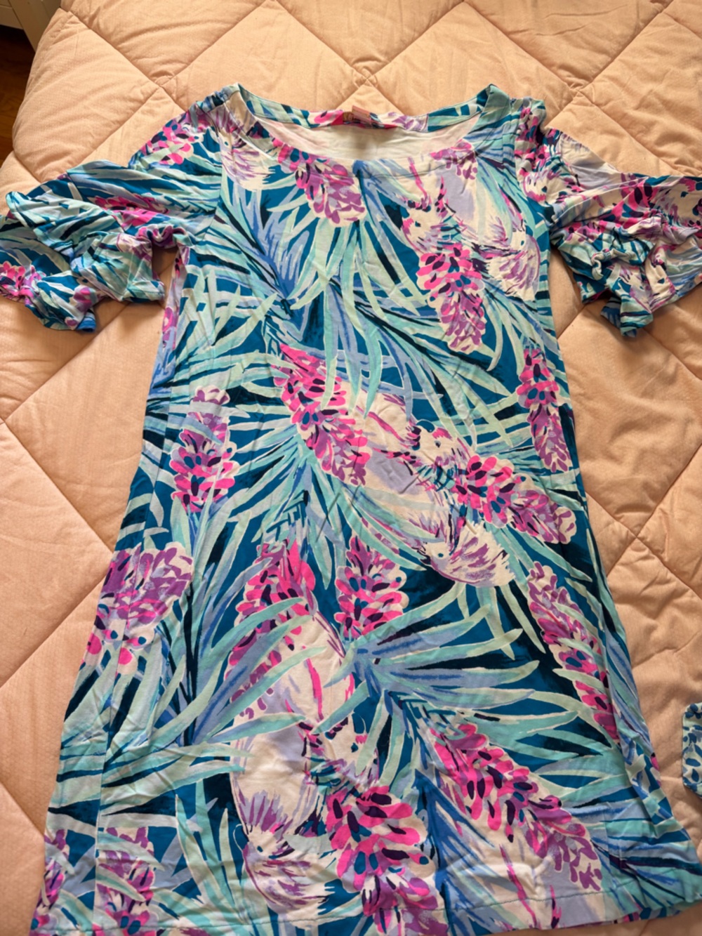 Lilly Pulitzer Floral Mini Dress